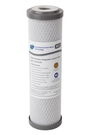 0.5 Micron Bacteriostatic Carbon Filter Block