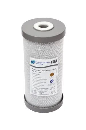 10" x 4.5 - 0.5 Micron Bacteriostatic Carbon Block