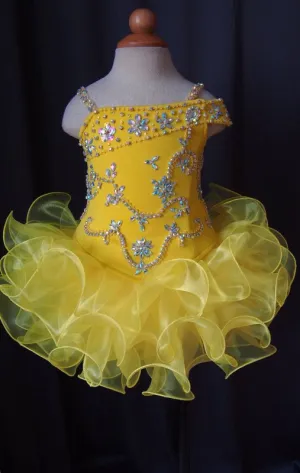 16 Color-- Little Miss Nations Glitz Cupcake Pageant Dress