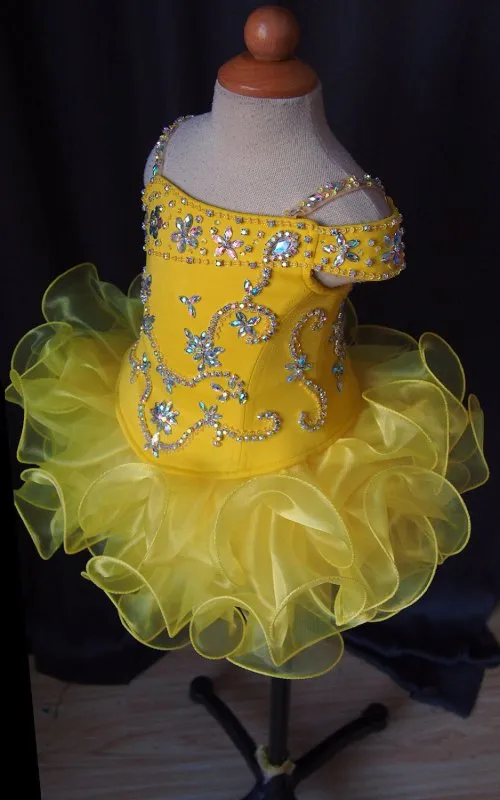 16 Color-- Little Miss Nations Glitz Cupcake Pageant Dress