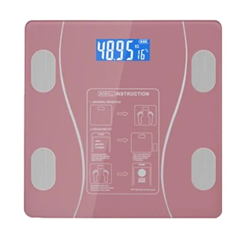 2 Pieces 180KG Digital electronic Smart Body fat scale