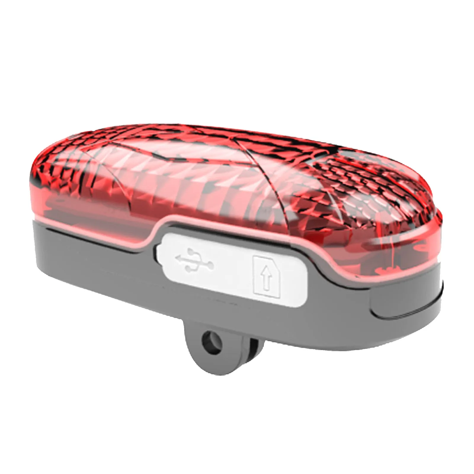 2G GPS Bike Bicycle LED Lamp Tracker Alarm System with SIM Card & 3 Month Standby Battery