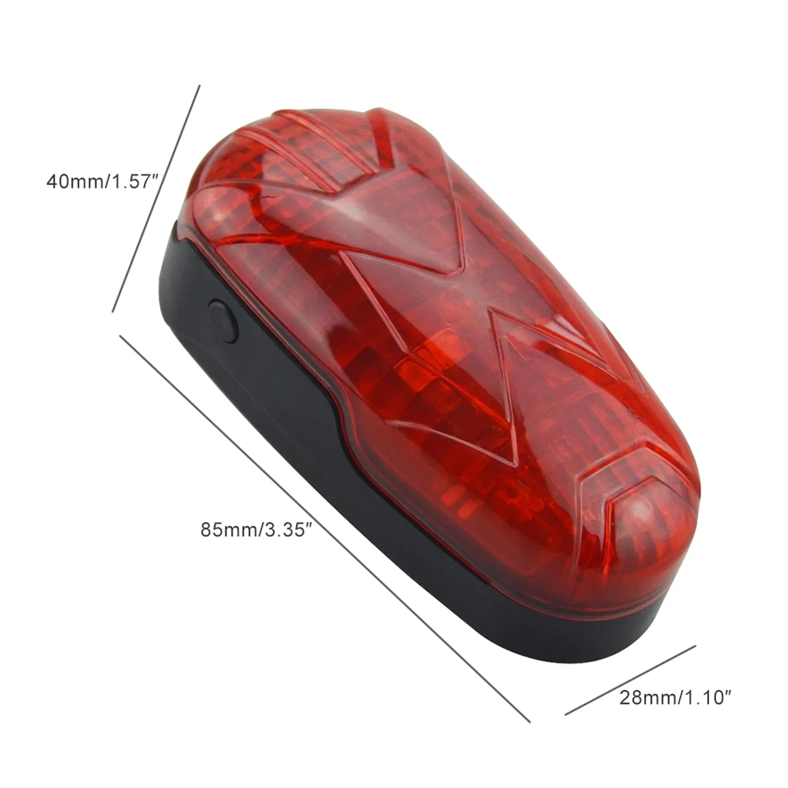 2G GPS Bike Bicycle LED Lamp Tracker Alarm System with SIM Card & 3 Month Standby Battery