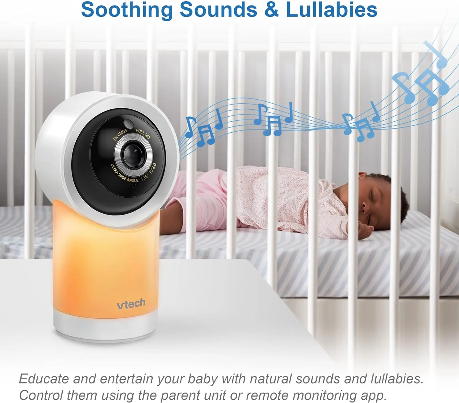 5'' Smart Wi-Fi 1080p Pan & Tilt Monitor