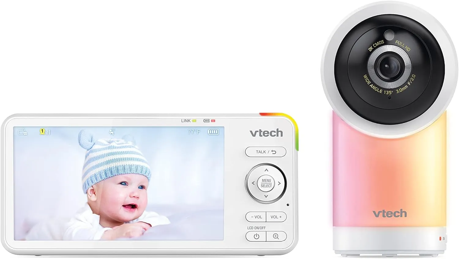 5'' Smart Wi-Fi 1080p Pan & Tilt Monitor