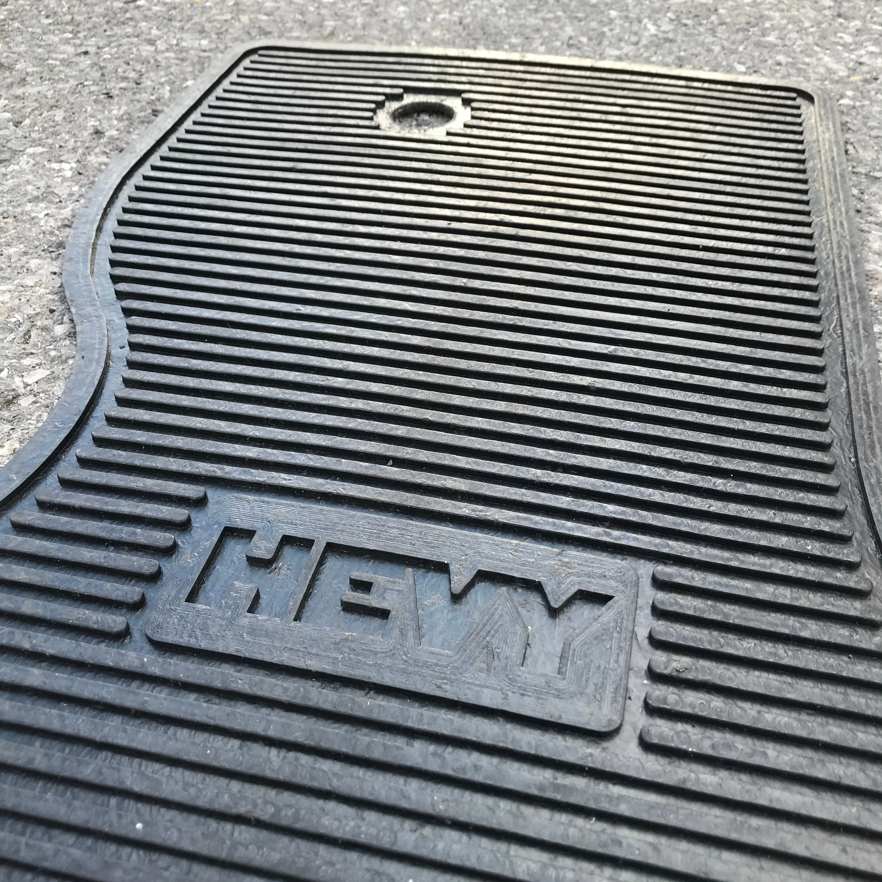 71-82 Chevy/GMC GVan Floor Mats - Hevy BigRig Beef