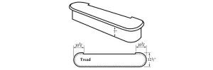 8015 Series, Double Half Turn Swell Step Kit