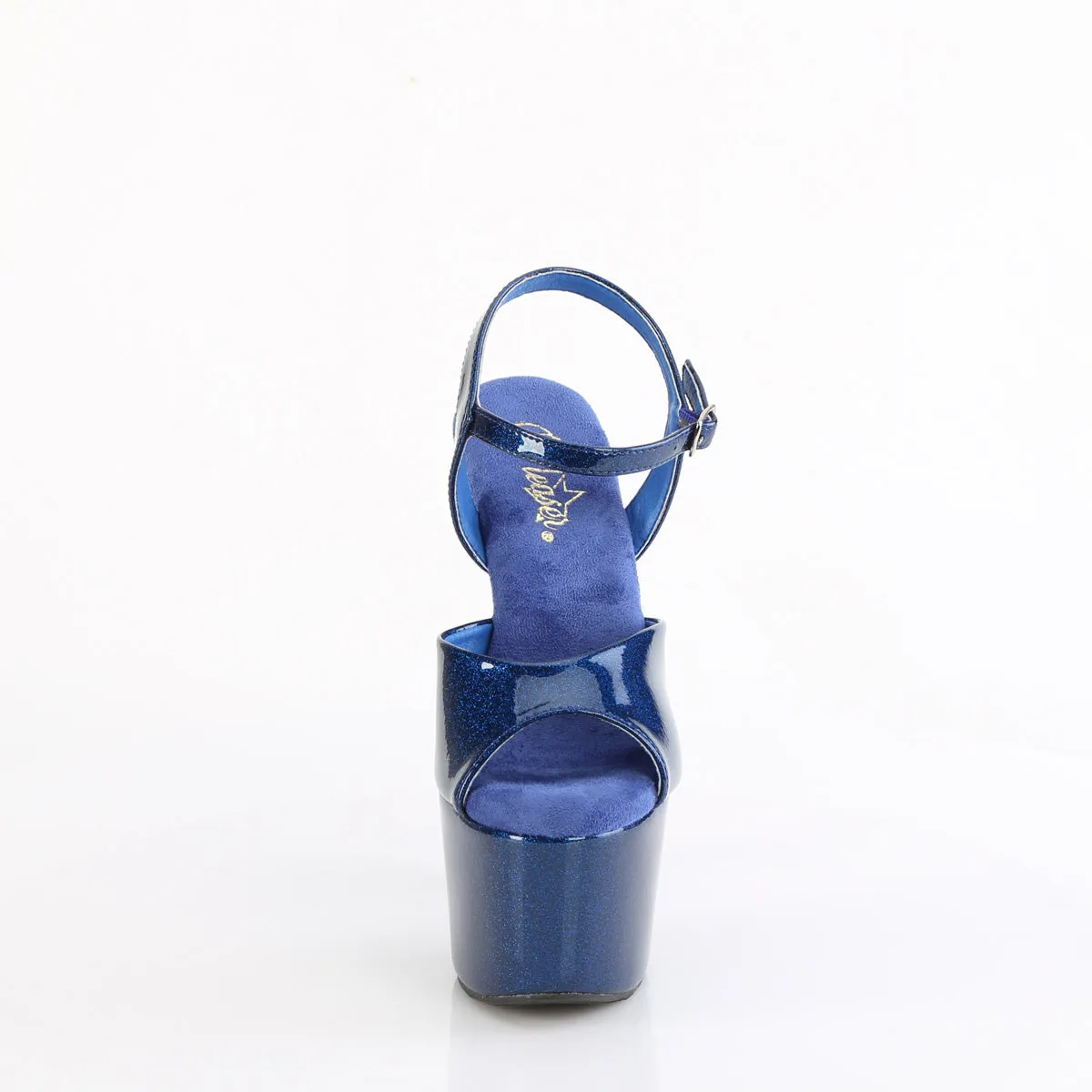 ADORE-709GP Navy Blue Glitter Pat/M