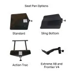 Air Shock Fish Fighting Rod Holder for Wheelchair Seat