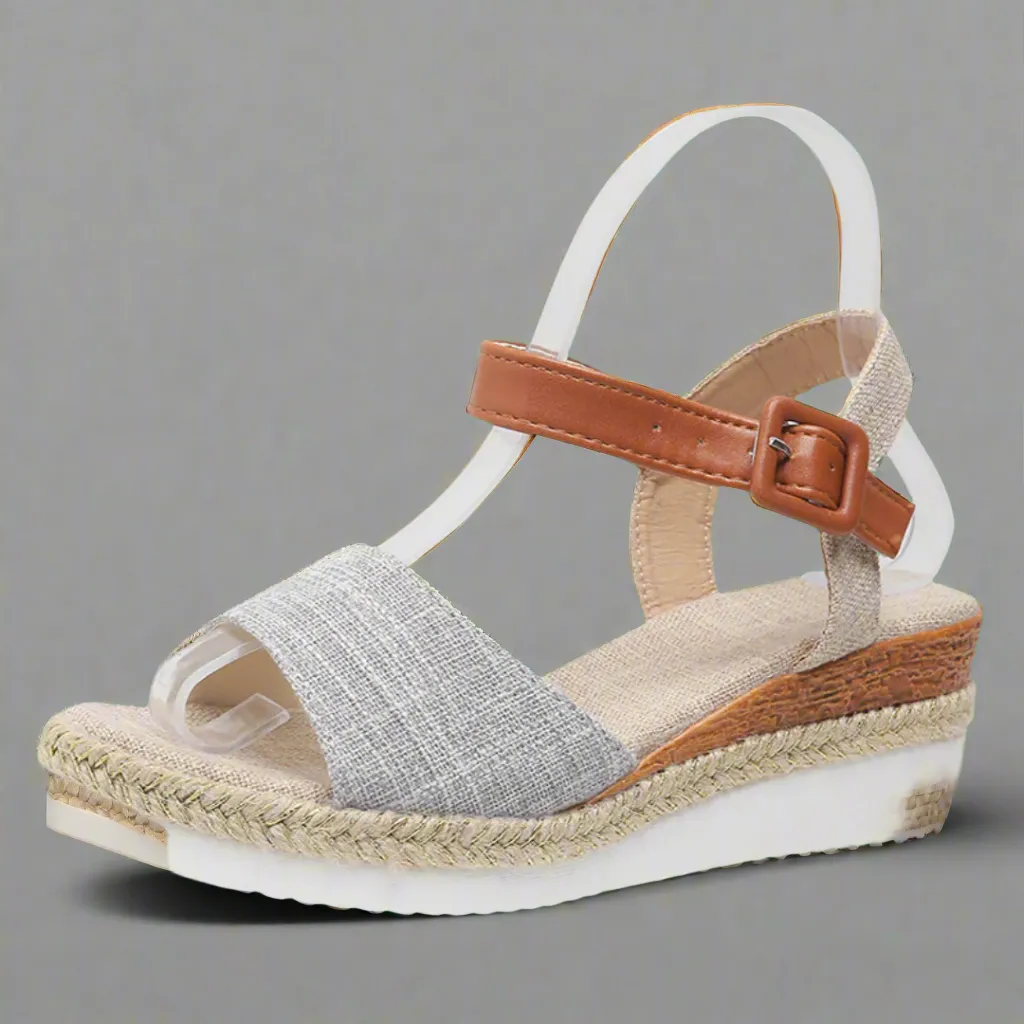 Almuth | Comfortable Wedge Sandals for Women - Elegant Summer Look