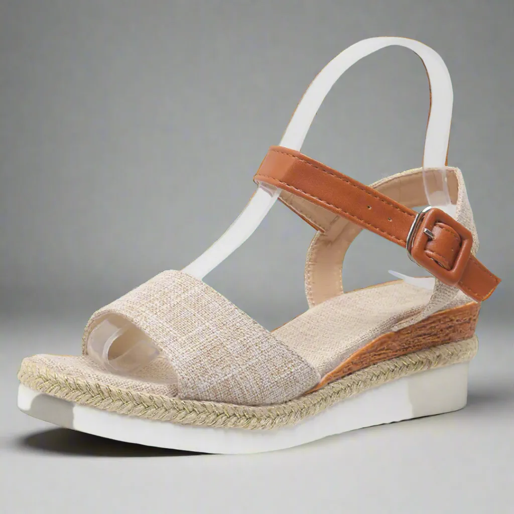 Almuth | Comfortable Wedge Sandals for Women - Elegant Summer Look