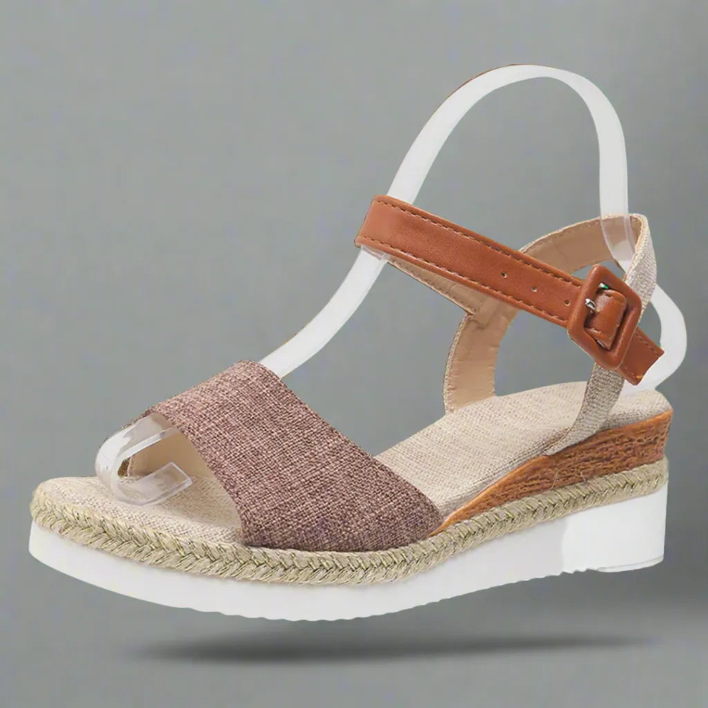 Almuth | Comfortable Wedge Sandals for Women - Elegant Summer Look
