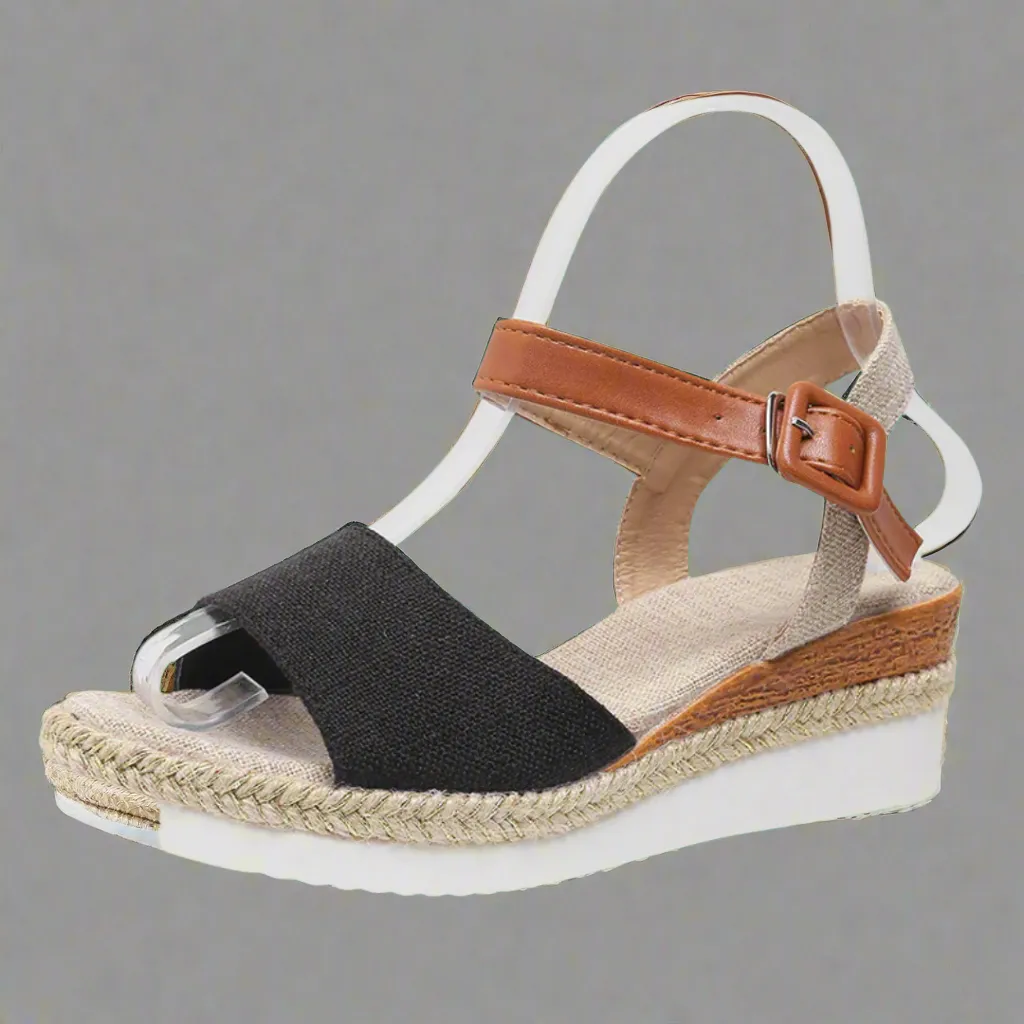 Almuth | Comfortable Wedge Sandals for Women - Elegant Summer Look