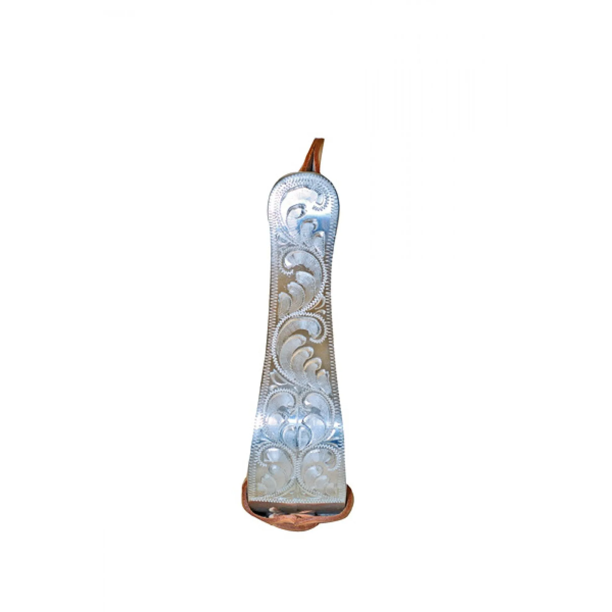 Aluminum Engraved Bell Stirrups