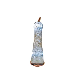 Aluminum Engraved Bell Stirrups