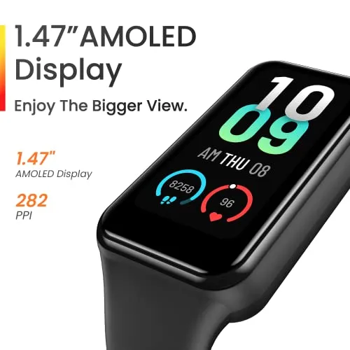 Amazfit Band 7 Activity Fitness Tracker, Always-on Display Smart Watch, Alexa Built-in, Up to 18-Day Battery Life, 24H Heart Rate & SpO2 Monitoring, 5 ATM Water Resistant, 120 Sports Modes (Pink)