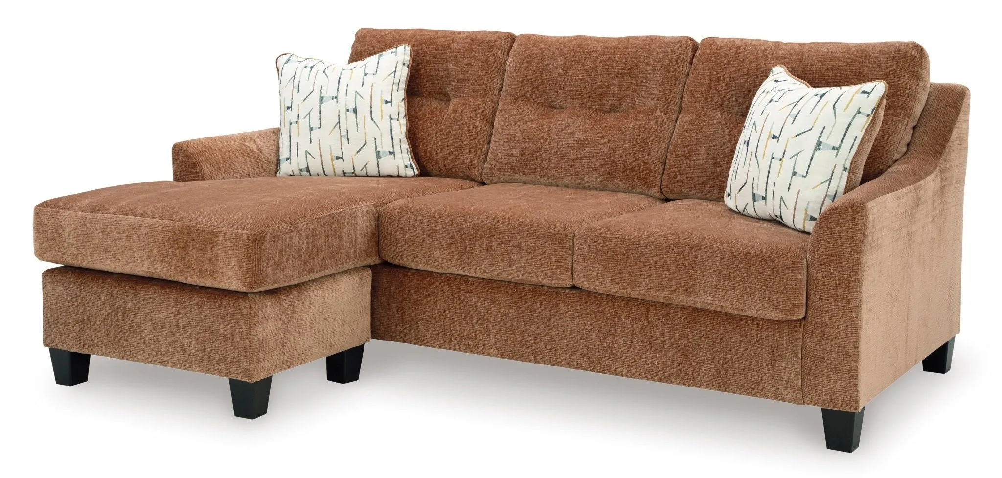 Amity Bay Sofa Chaise in Clay