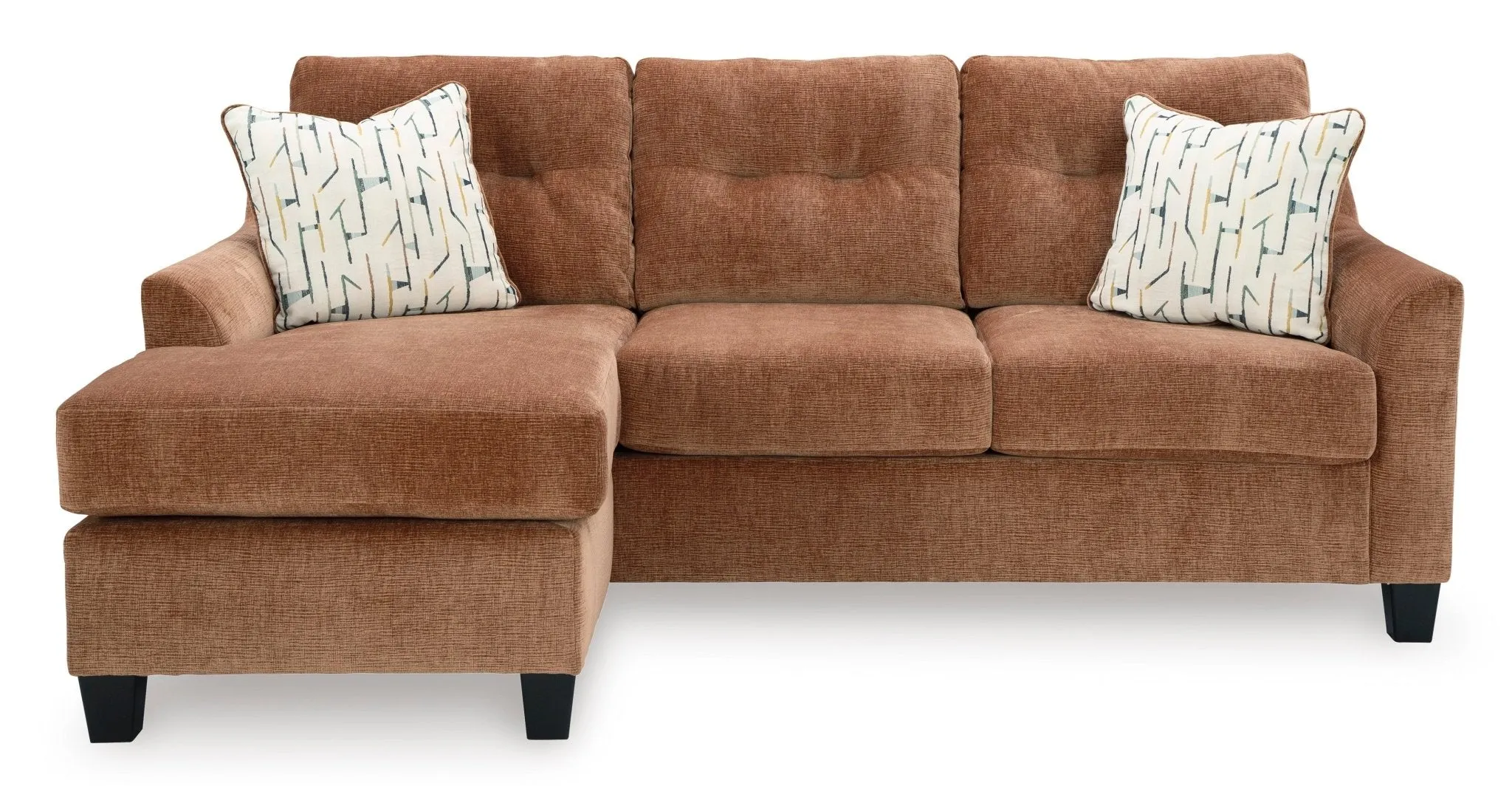 Amity Bay Sofa Chaise in Clay