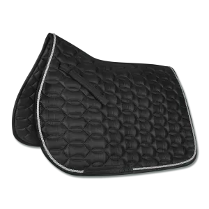 Ancona Dressage Saddle Pad - Black