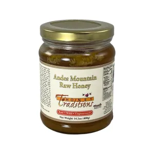 Andes Mountain Raw Honey 14oz