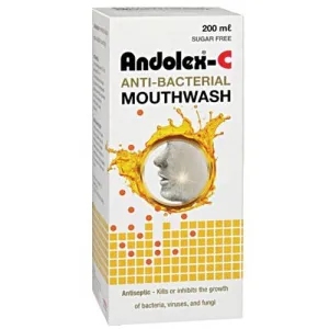 Andolex-C Anti-Bacterial Mouth Wash 200ml