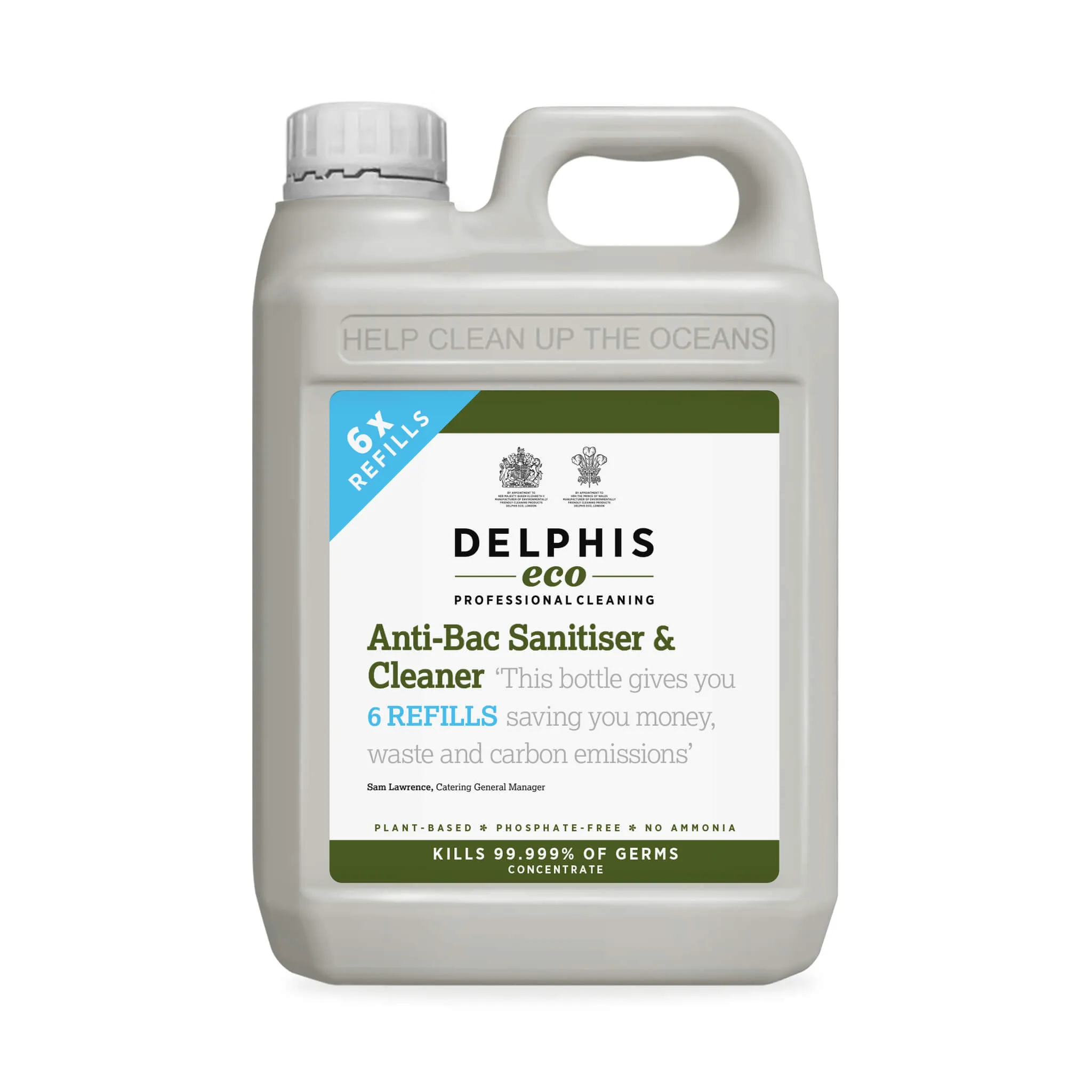 Anti-Bacterial Sanitiser 2L Refill  (Concentrate)