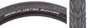 Arisun Metro Runner 27.5x1.75 WIRE/30 Tires Black