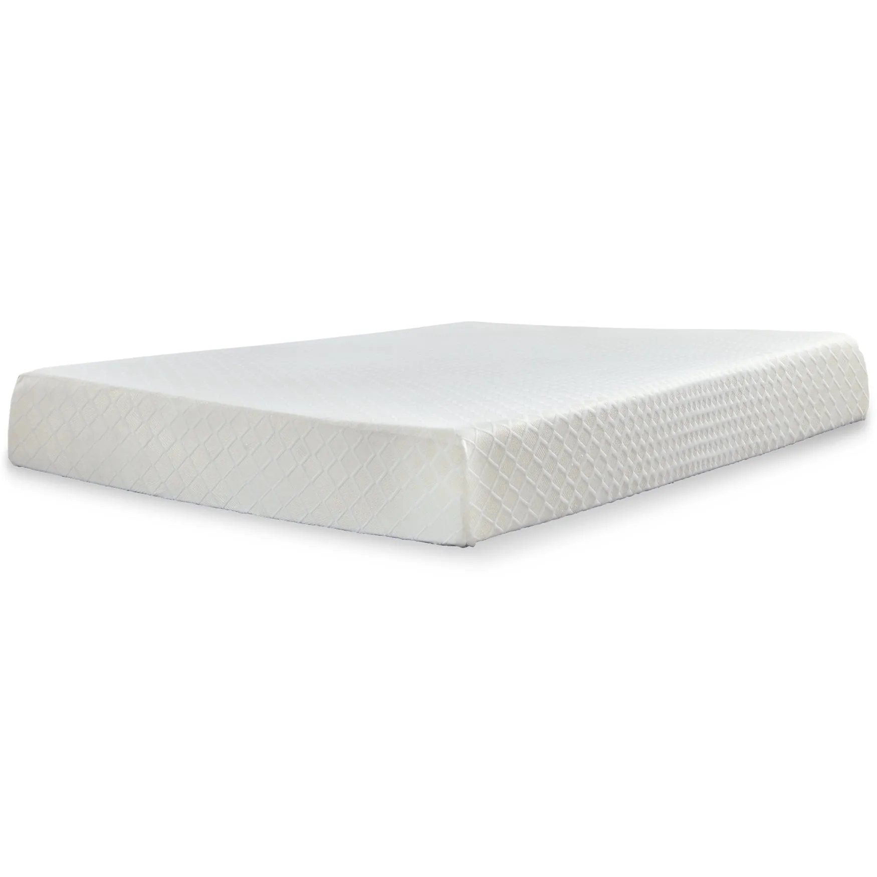 Ashley Express - 10 Inch Chime Memory Foam Mattress with Foundation