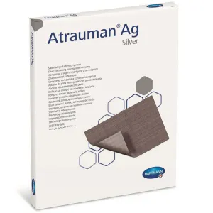 Atrauman AG Silver Dressing 10cm x 20cm, Pack 10, 5