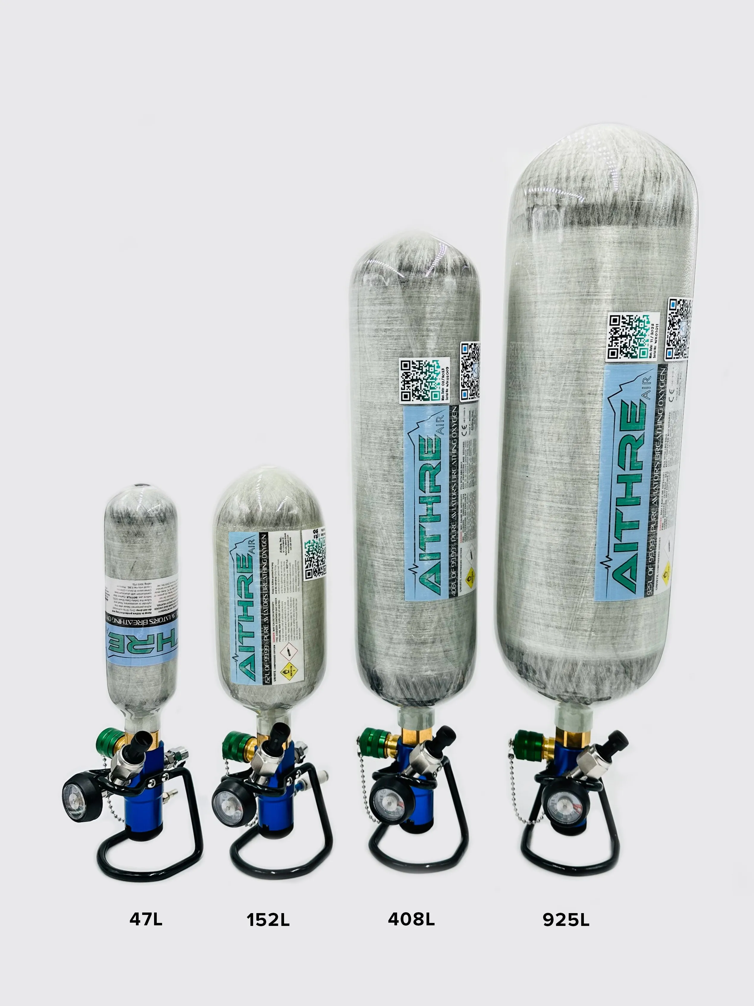 AVI64C 4-Place Oxygen Systems for Certified Aircraft