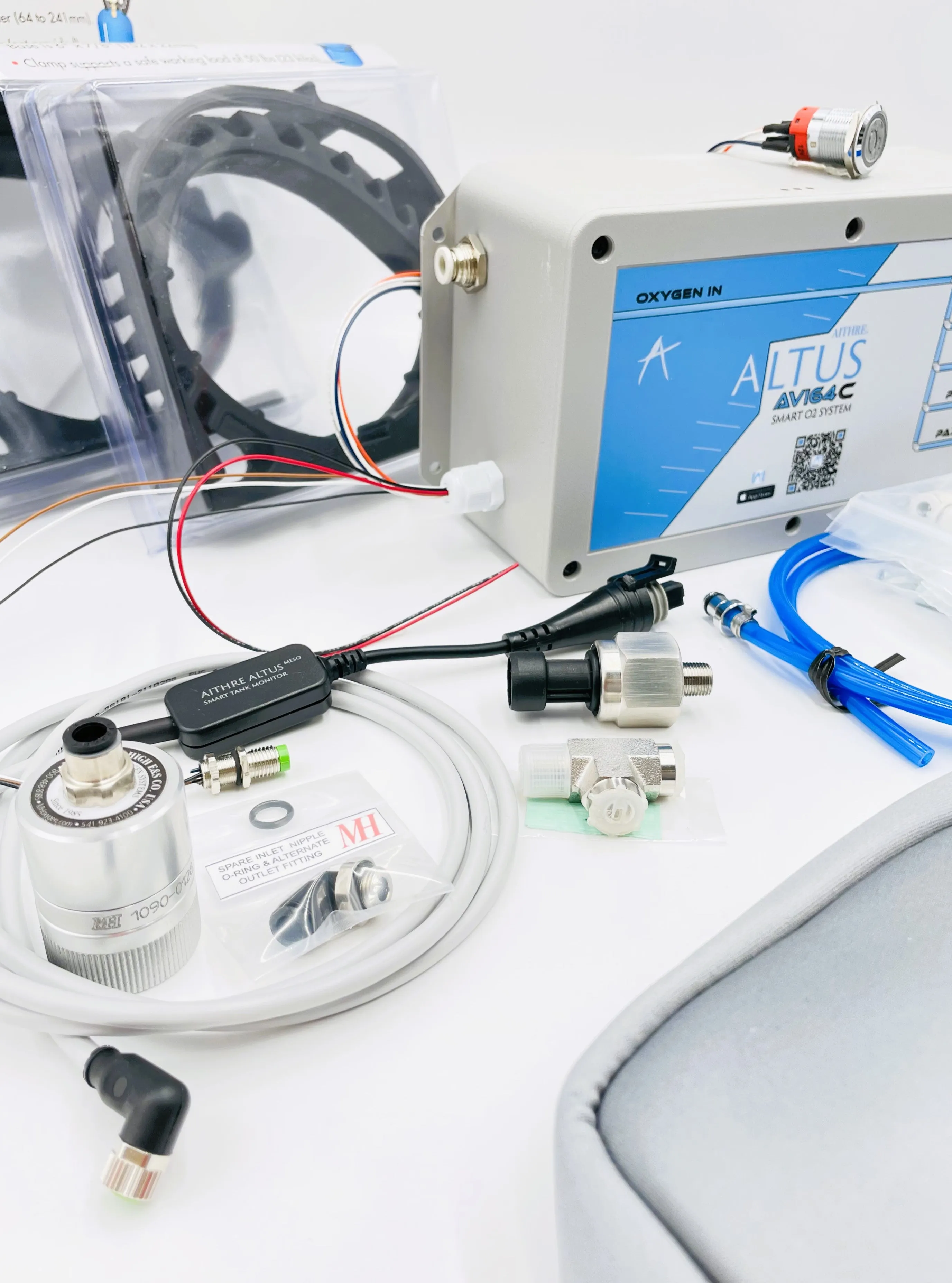 AVI64C 4-Place Oxygen Systems for Certified Aircraft