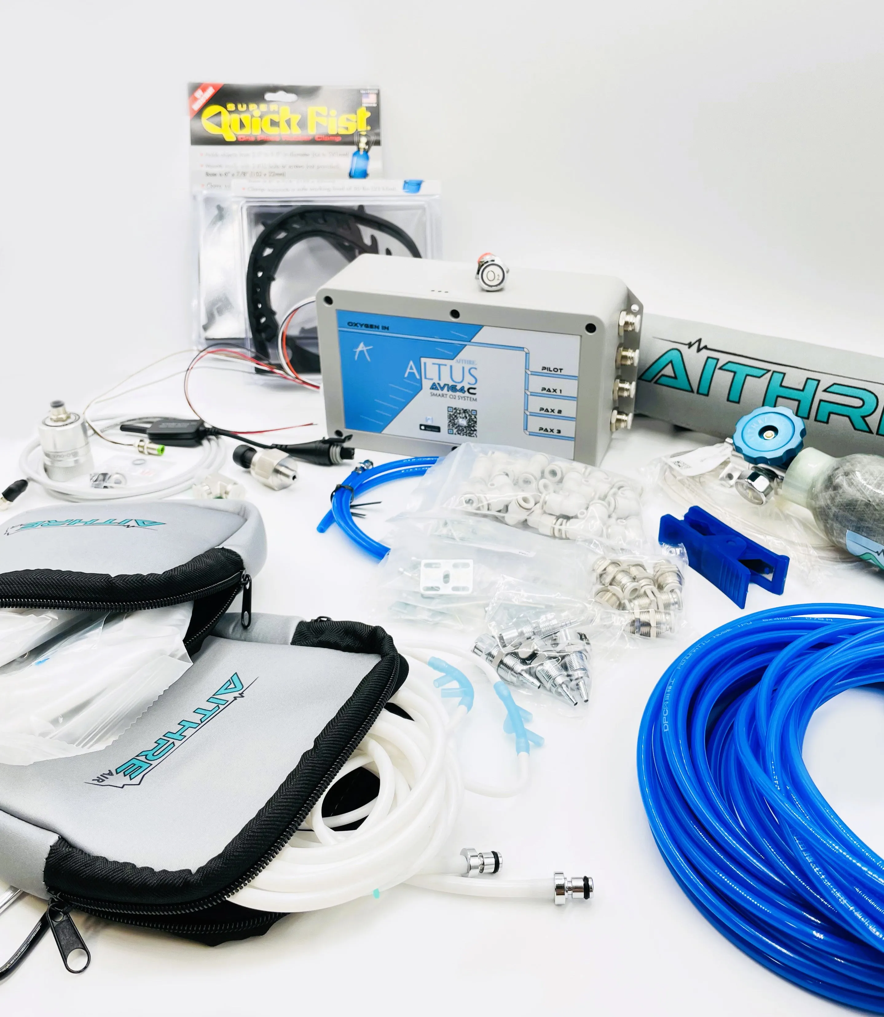 AVI64C 4-Place Oxygen Systems for Certified Aircraft