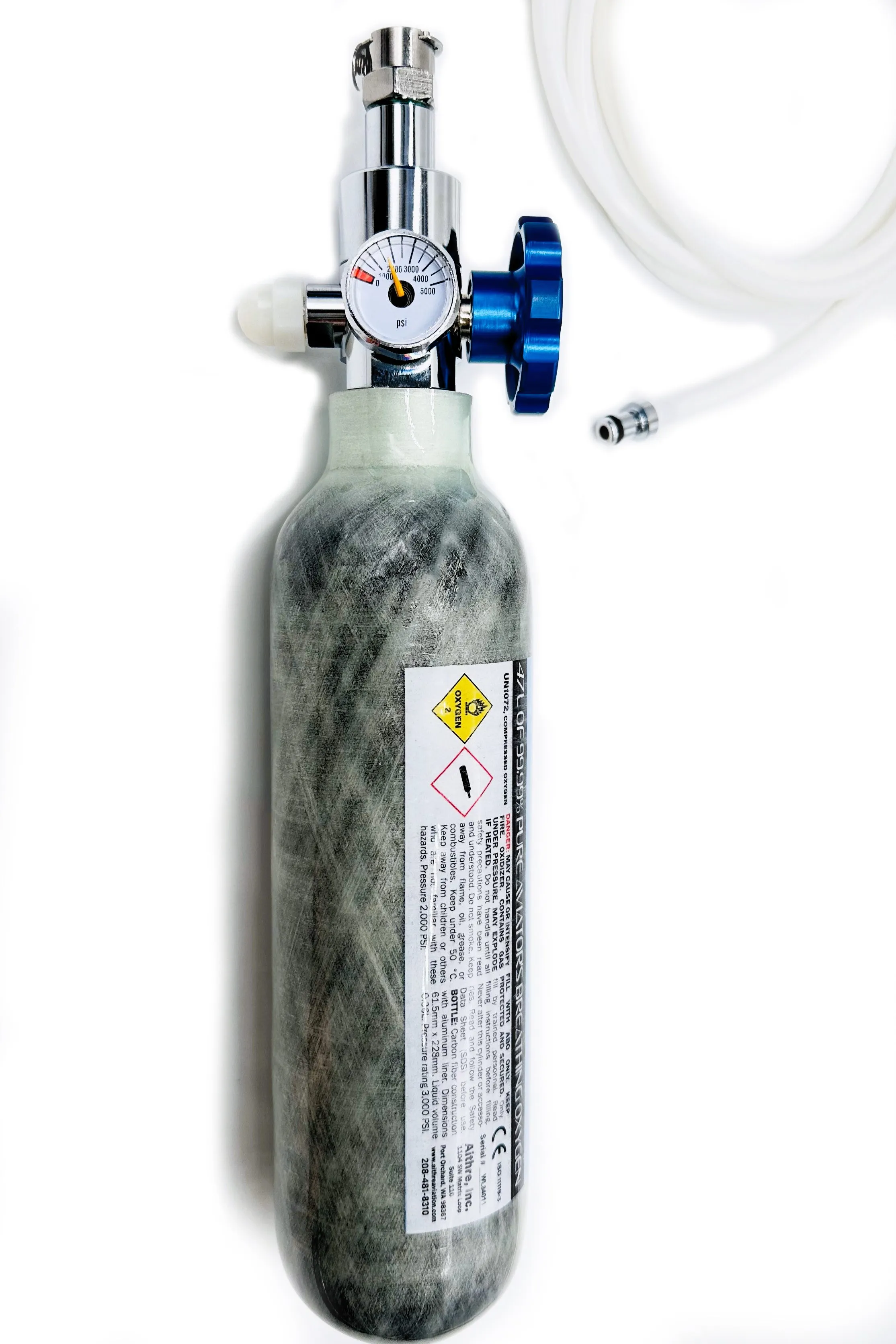 AVI64C 4-Place Oxygen Systems for Certified Aircraft