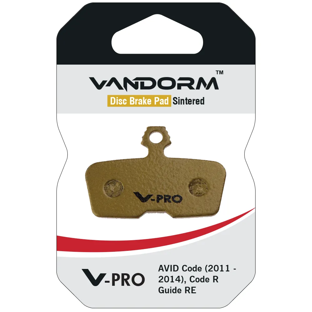 Avid Code, Guide, Vandorm V-PRO SINTERED COMPOUND Disc Brake Pads
