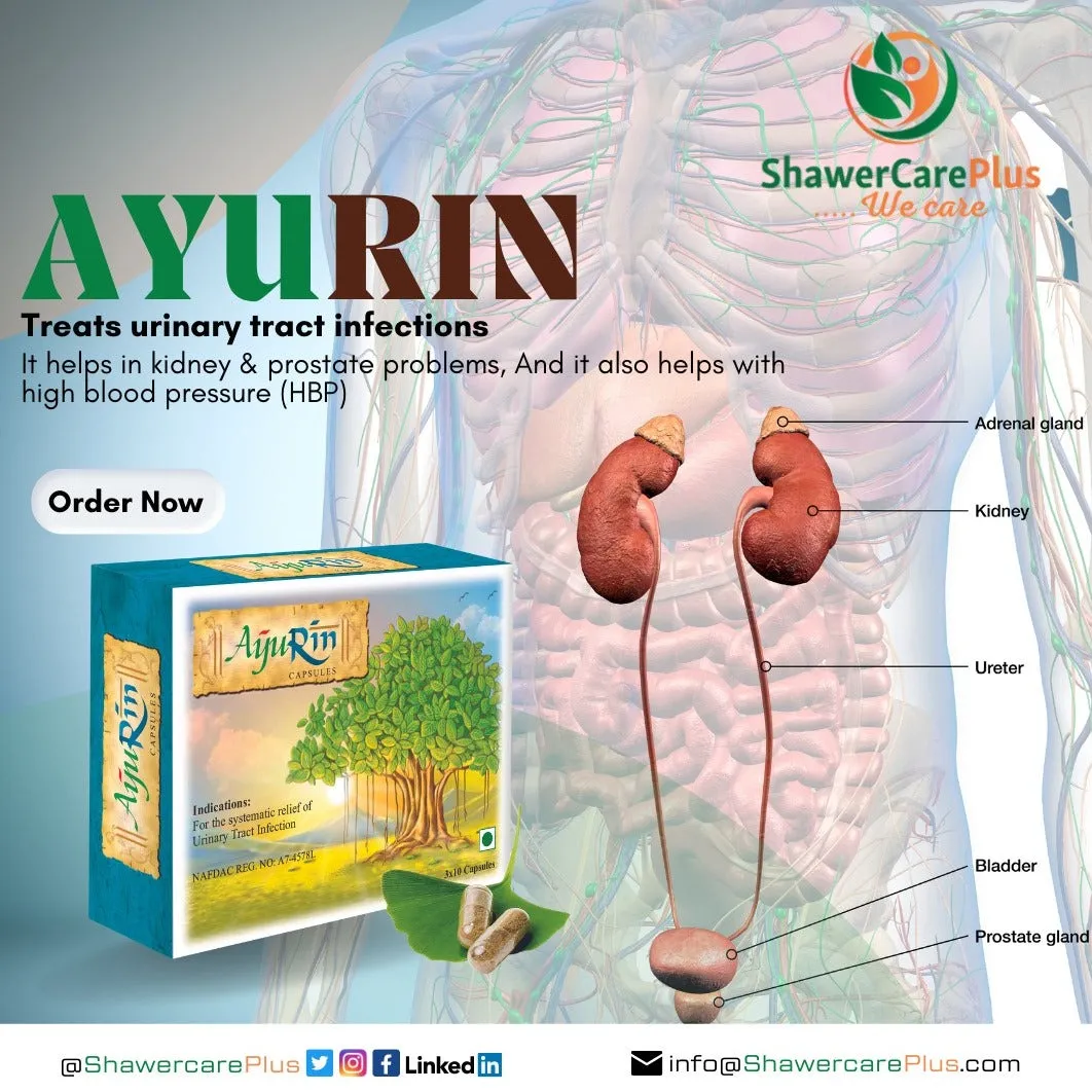 Ayurin Capsules Treat Urinary Tract Infections
