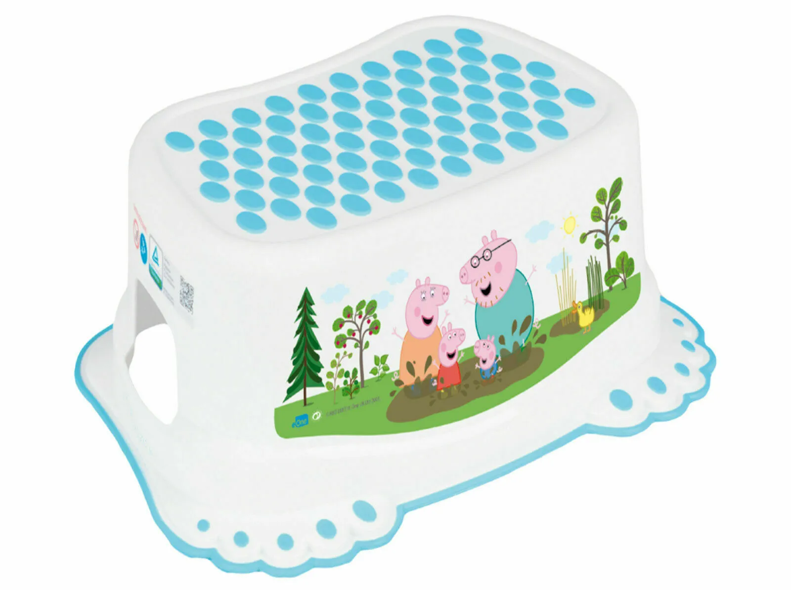 Baby Kids Step Stool Safe Non-Slip Toddlers Potty Training Bathroom Peppa Pig