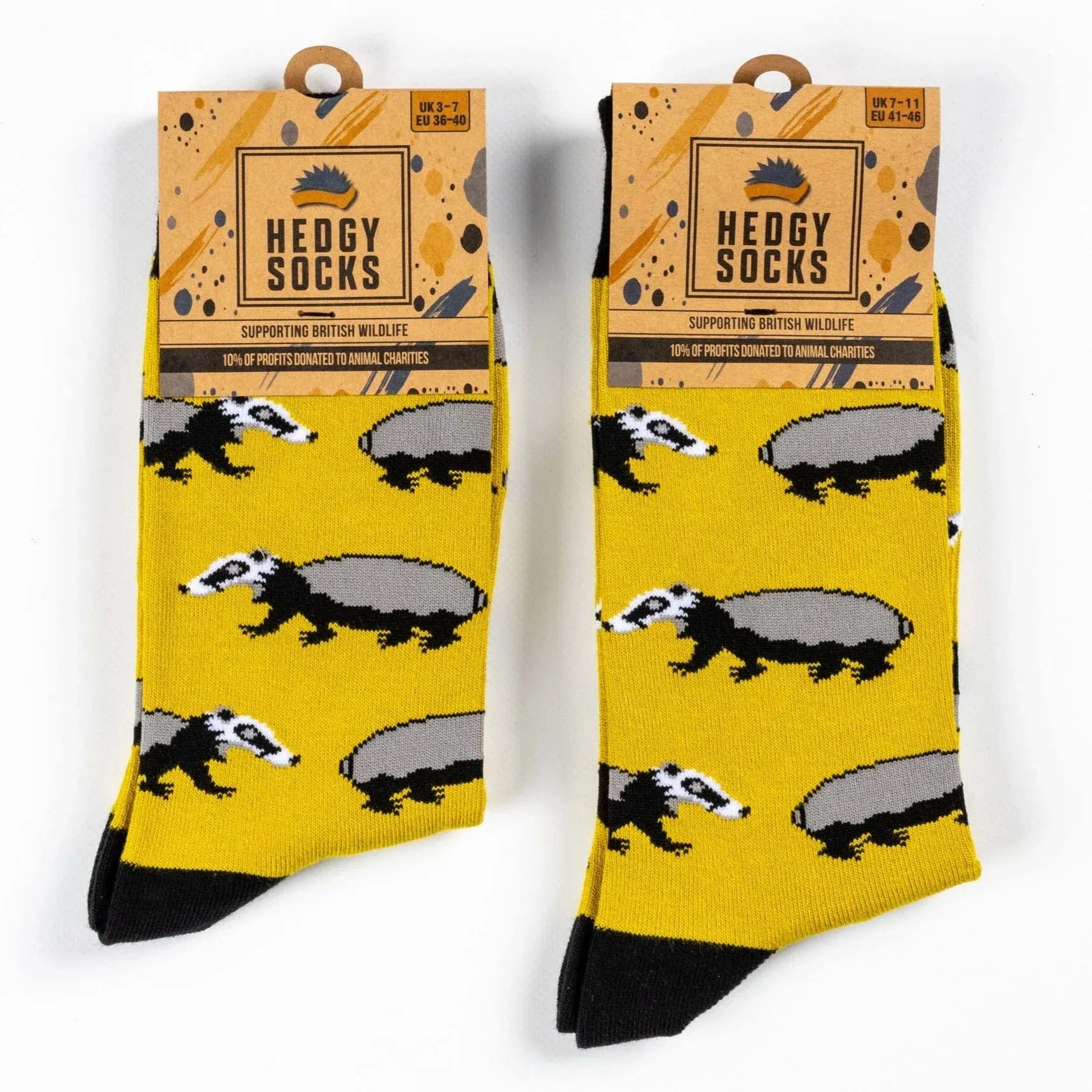 Badger Bamboo Socks by Hedgy Socks