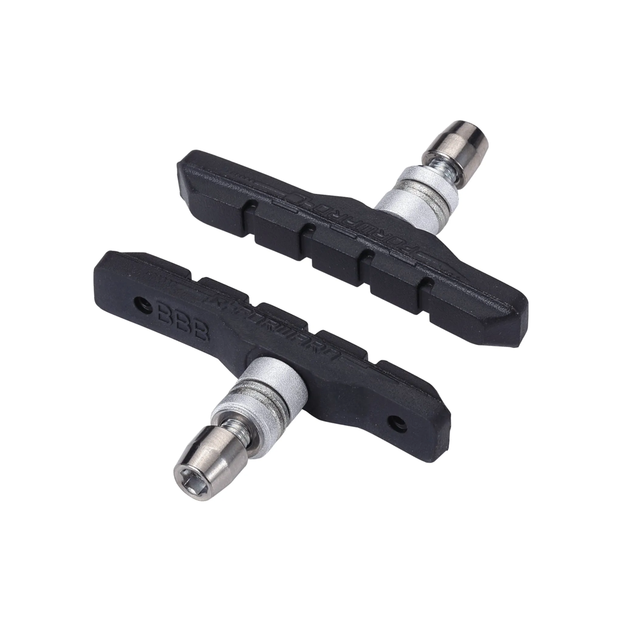 BBB 'VEESTOP' OEM BRAKEPADS ONE PIECE BLACK 2pr OEM PACK