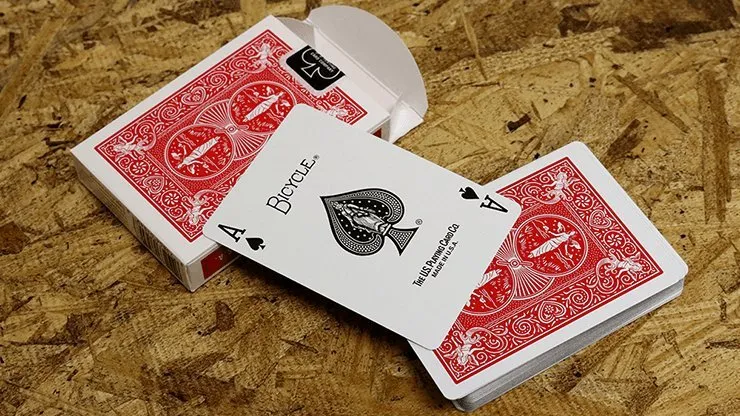 Bicycle Maiden Back Playing Cards by USPCC