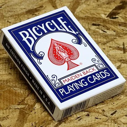 Bicycle Maiden Back Playing Cards by USPCC