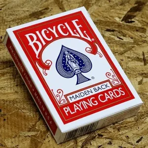 Bicycle Maiden Back Playing Cards by USPCC