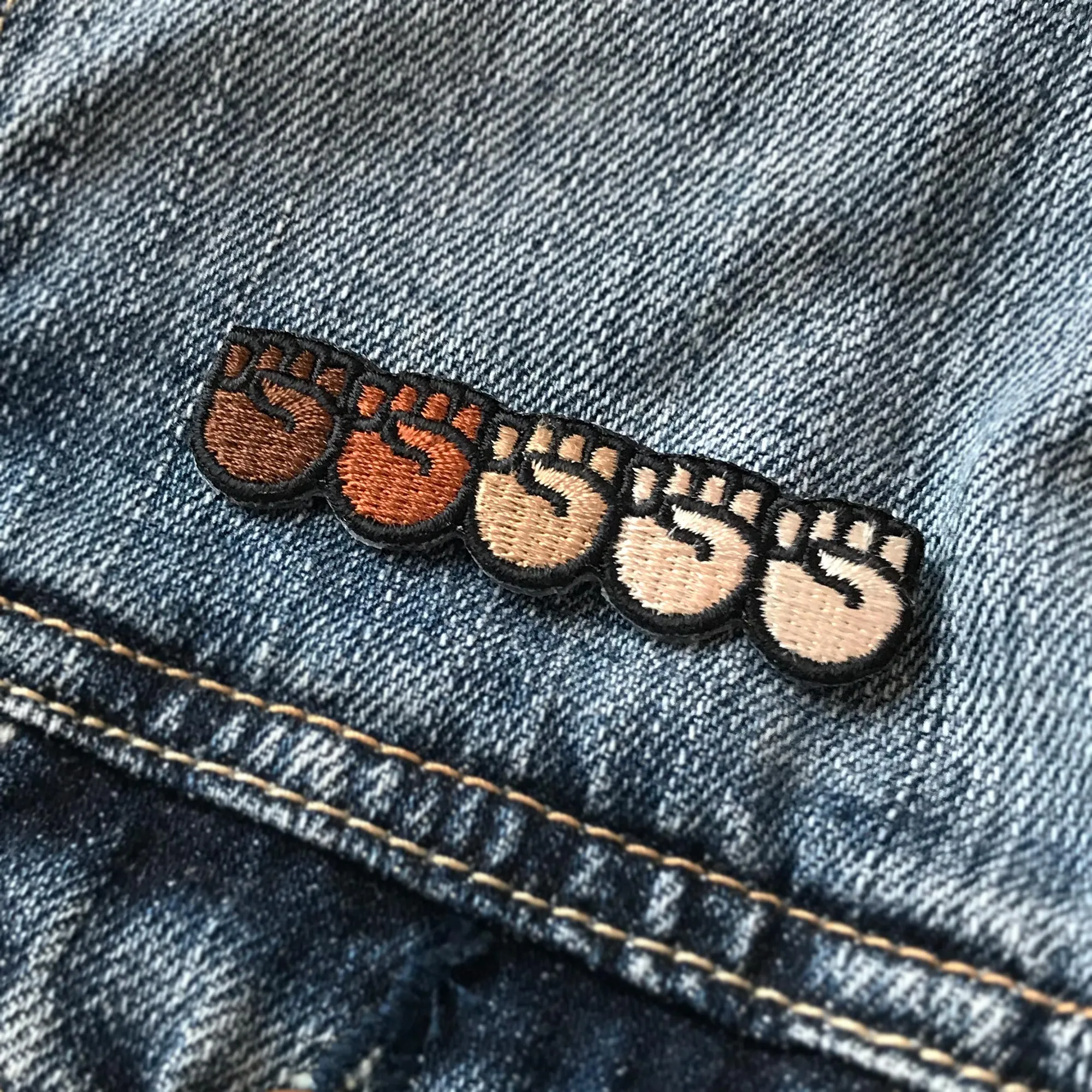 Black Lives Matter: Stand Together Raised Fists Iron On Patch