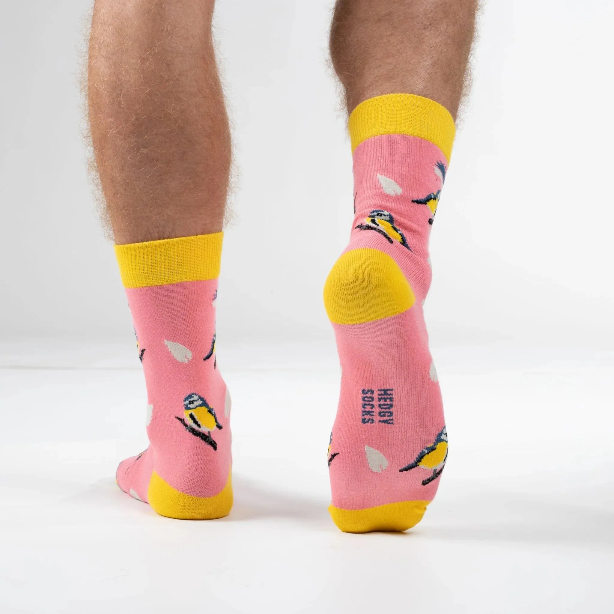 Blue Tit Bamboo Socks by Hedgy Socks