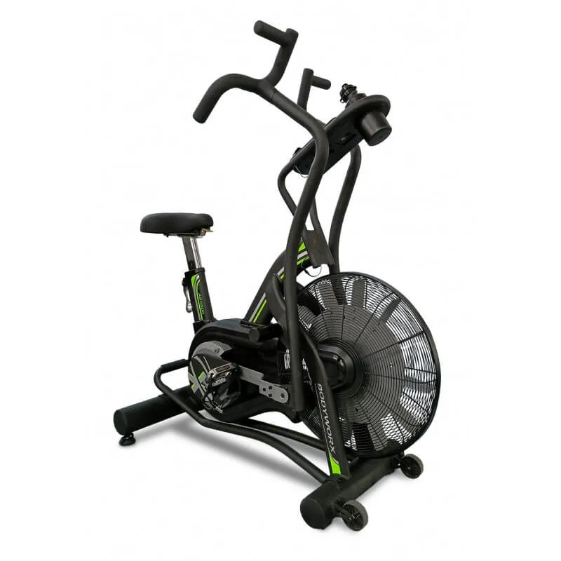 BODYWORX ABX800 DUAL ACTION CARDIO GYM COMMERCIAL UPRIGHT AIR BIKE