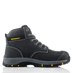 Buckbootz Wizardz WIZL1BLK S3S Hoge werkschoen