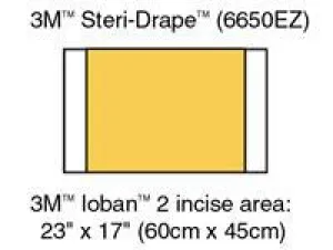 BX/10  DRAPE ANTIMICRO INCISE 23 X 17IN
