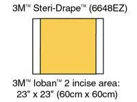 BX/10  DRAPE ANTIMICRO INCISE 23 X 23IN