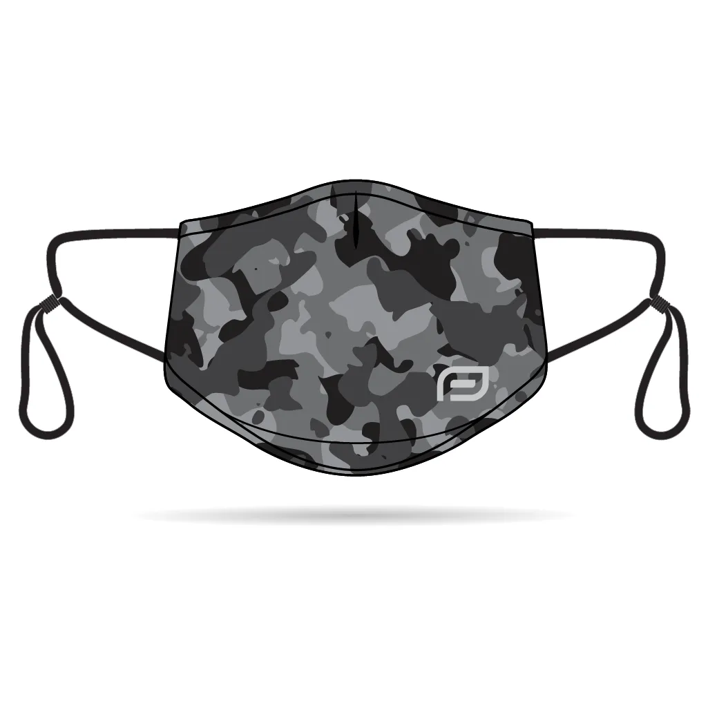 Camo Anti-Bacterial Reusable Mask 5 Pack