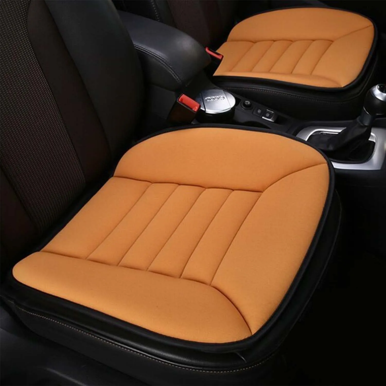 Car Seat Cushion with 1.2inch Comfort Memory Foam, Custom Logo For Your Cars, Seat Cushion for Car and Office Chair MC19989