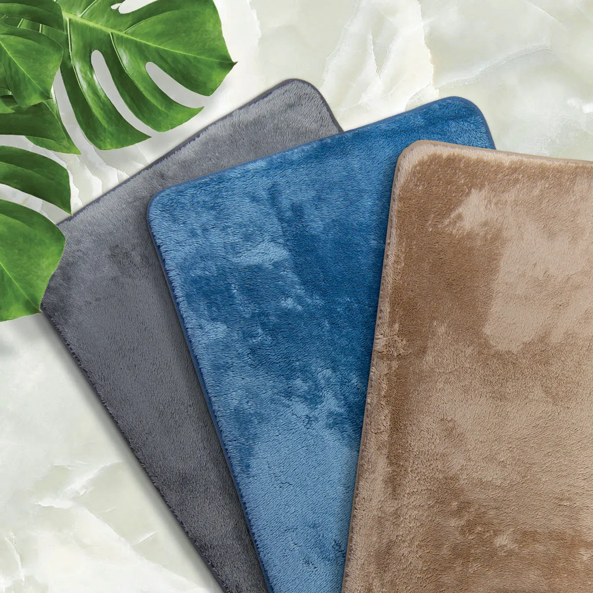 Charles Millen Signature Collection Amborse Memory Foam Anti-Slip Mat, Cuban Sand